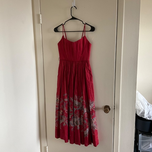 Zimmermann Rhiannon Floral Corset Midi-Dress - Picture 3 of 8